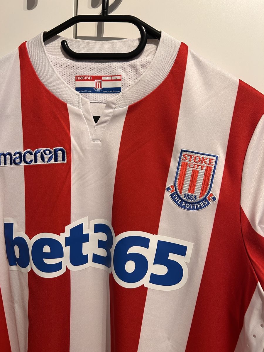 Canottiere & Pantaloni: Stoke City Trikot – Usato da Weinfelden venduto da fischefan 1