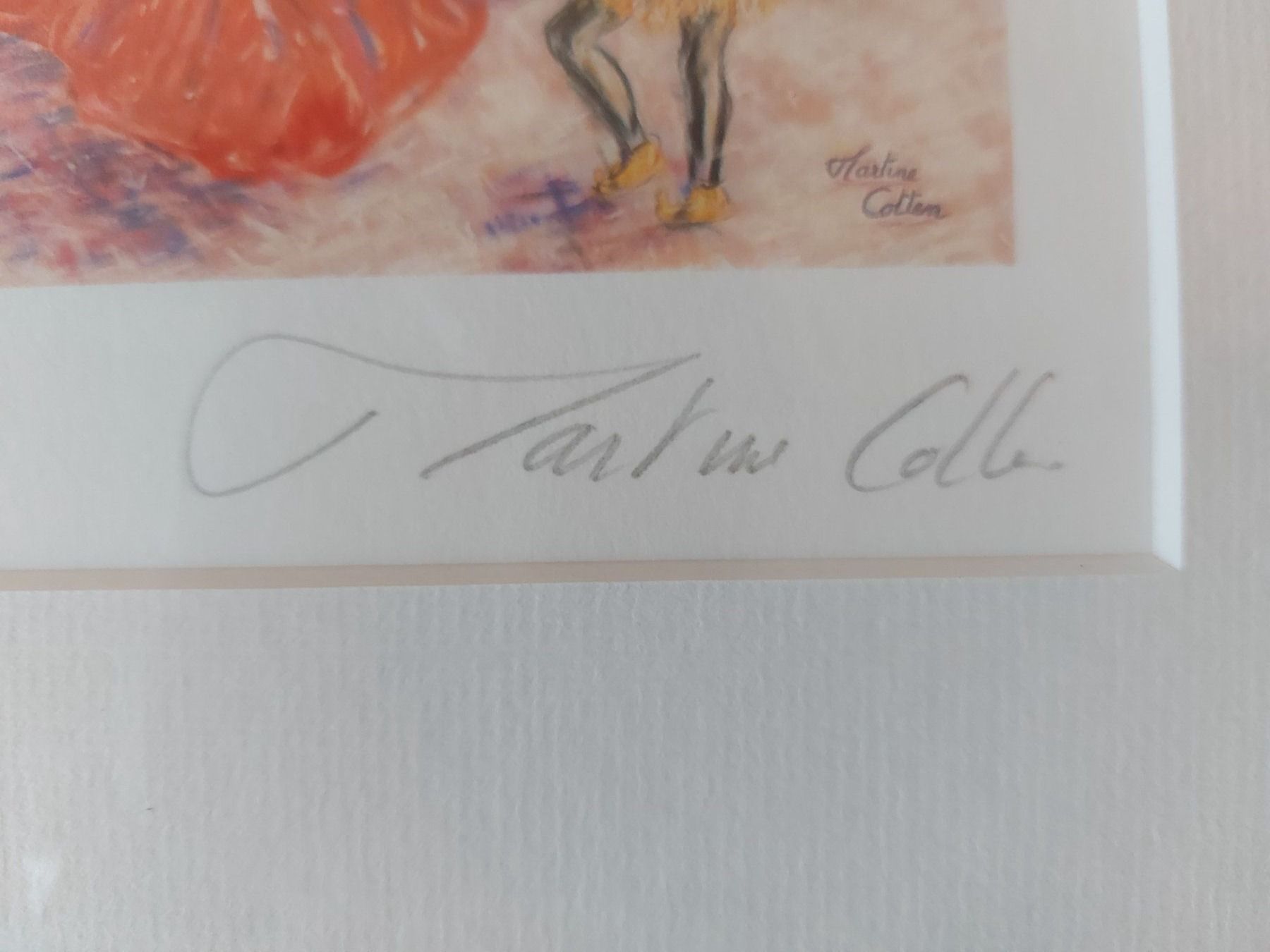 Grafica & Litografie: MARTINE COTTEN  Lithographie  E/A  handsigniert  Karibik – Usato da Zürich venduto da Daniel517 3