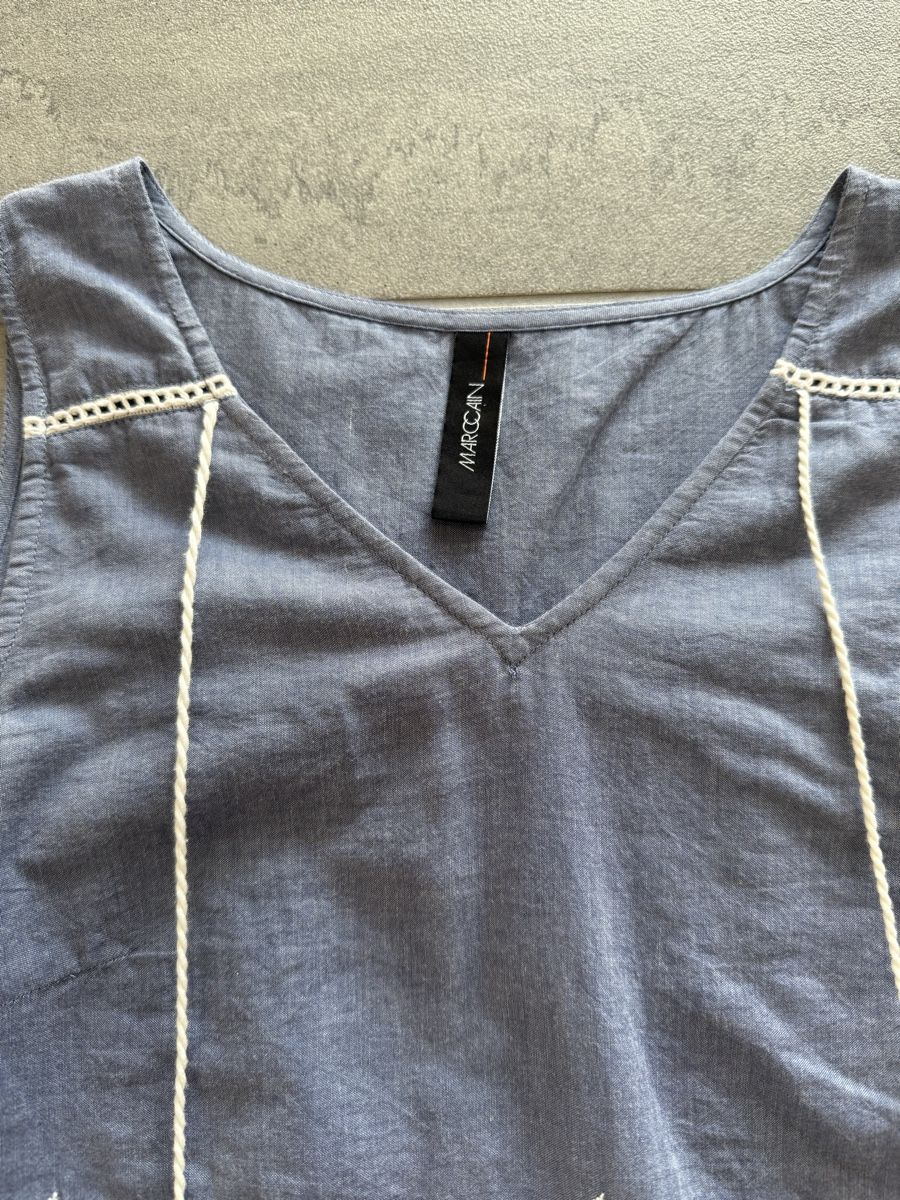 Top: Marc Cain Top aus Leinen – Nuovo (secondo la descrizione) da Buchs ZH venduto da KittyInStyle 1