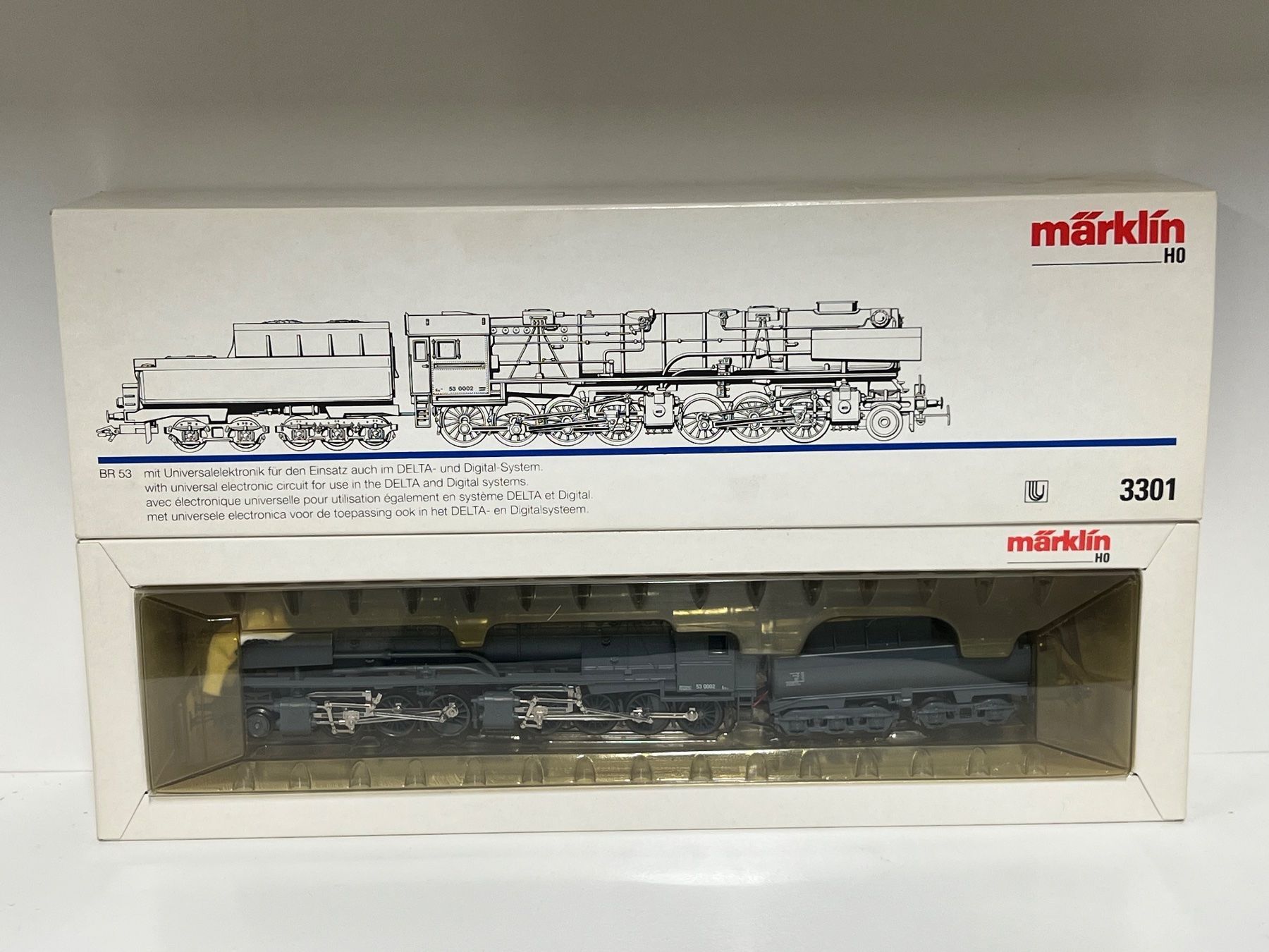 Märklin Modelleisenbahnen: Märklin H0 3301 Dampflok BR 53 Borsig – Gebraucht aus Neuenhof von ludovicco 8