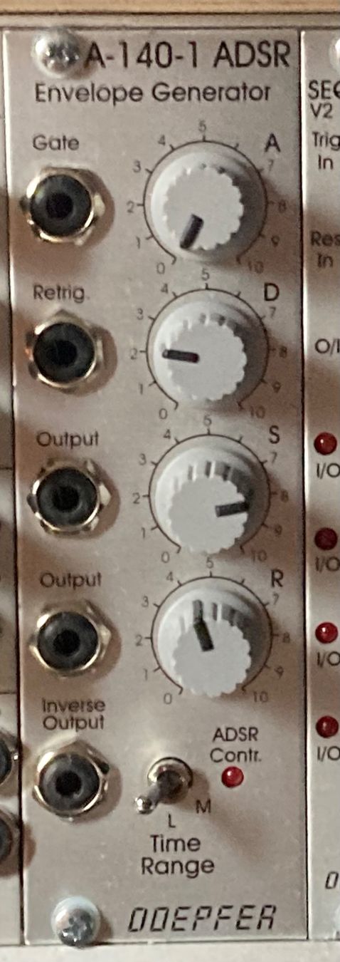 Doepfer Strumenti musicali: Doepfer A-140-1 ADSR Envelope Generator – Usato da Allschwil venduto da Snox_3000