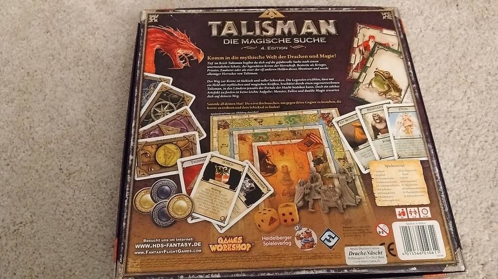Giochi: Talisman 4. Edition inkl der Schnitter / Games Workshop – Usato da Schüpfen venduto da perrinthehobbit 3