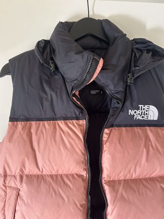 North Face Gilet pink black fille/femme taille M