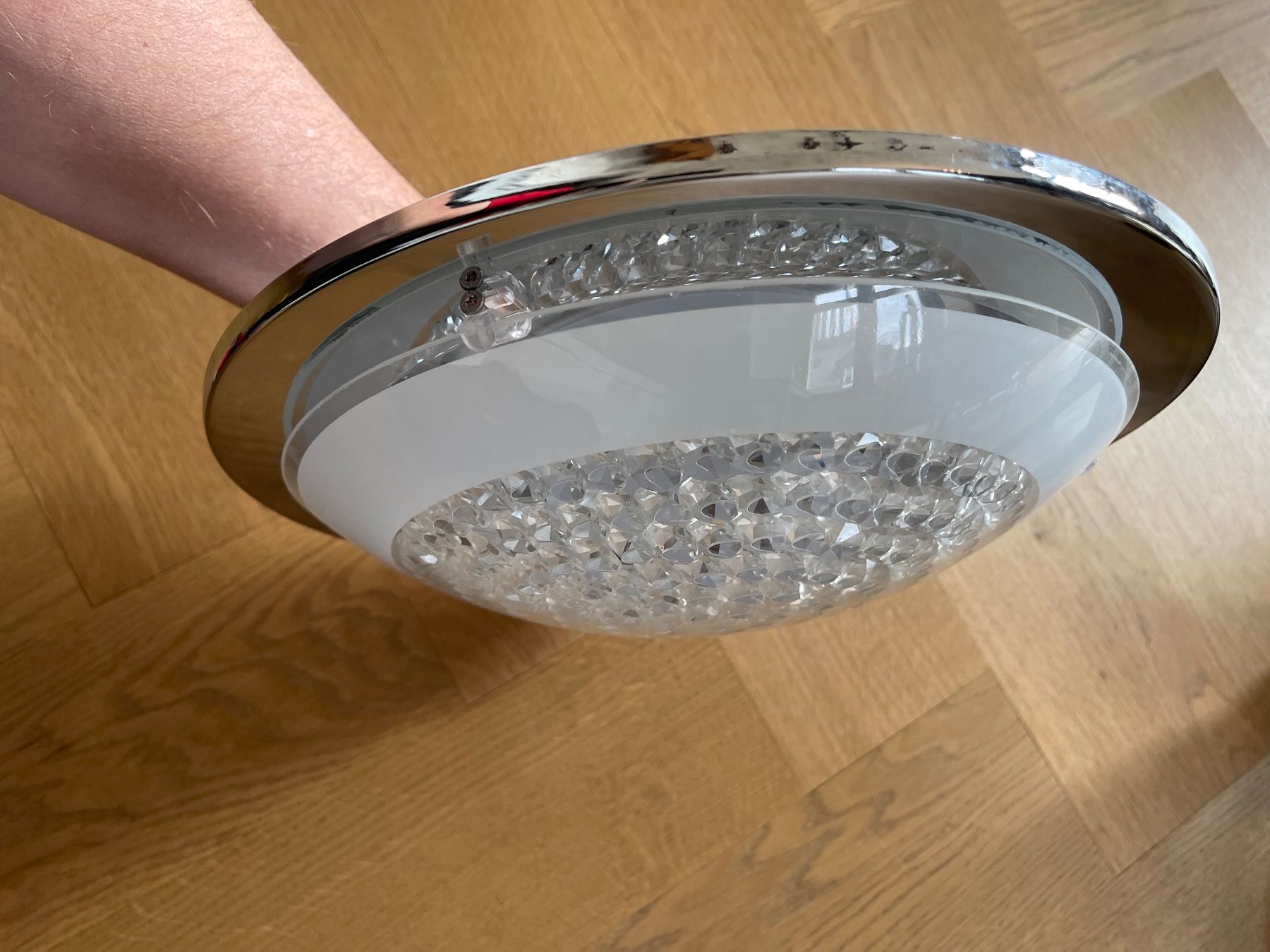 Kronleuchter & Deckenlampen: Deckenlampe „Diamanten“ ca. 25 cm Durchmesser – Gebraucht aus Männedorf von inf_jb2w 2