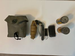 Putzzeug und Laufdeckel zu Langgewehr, Karabiner