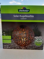 Solar-Kugelleuchte Garten Outdoor 30 cm neu