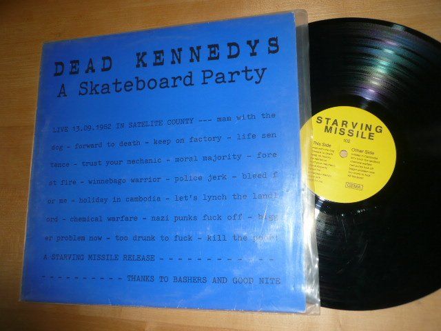 Dead Kennedys A Skateboard Party - Cover Germany 1983 | Kaufen auf Ricardo