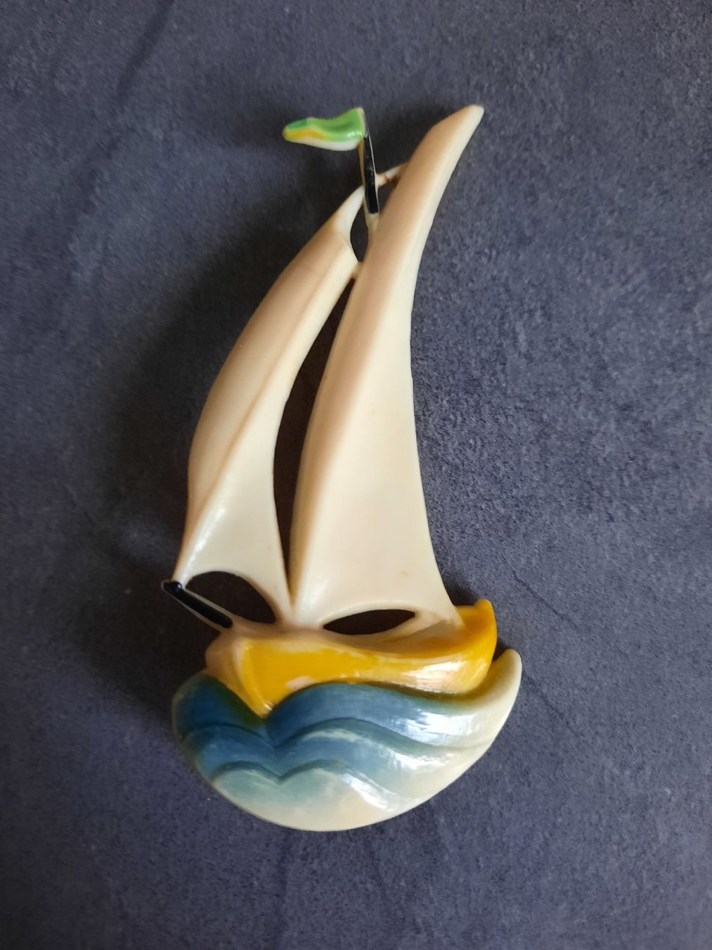 Spille & Fermagli: Ancienne BROCHE, en BAKÉLITE – Usato da Le Locle venduto da marylise01