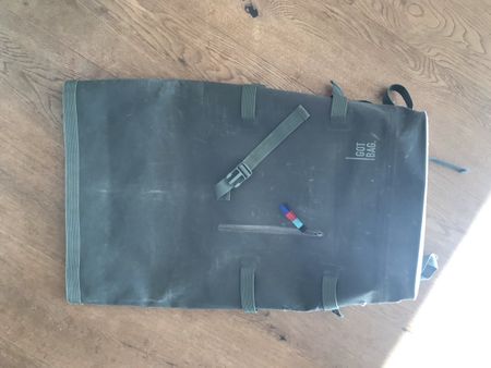 Got Bag Rucksack Rollup grün gebrauchter Zustand