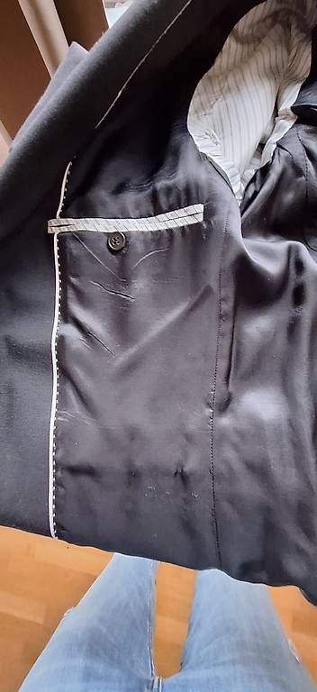 Sakko Completi: Boyfriend Sakko, Jackett, dunkelblau, Gr. 46 – Usato da Zürich venduto da knallblau 2