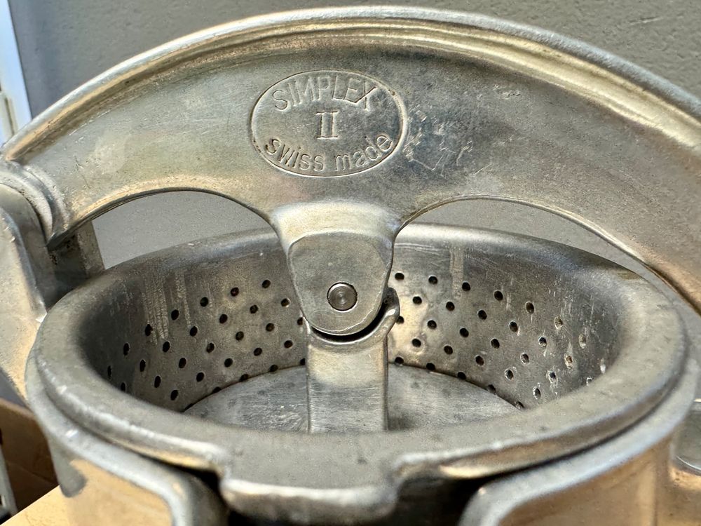 FRUCHTPRESSE SAFTPRESSE SIMPLEX II vintage alt Entsafter (Gebraucht) in ...