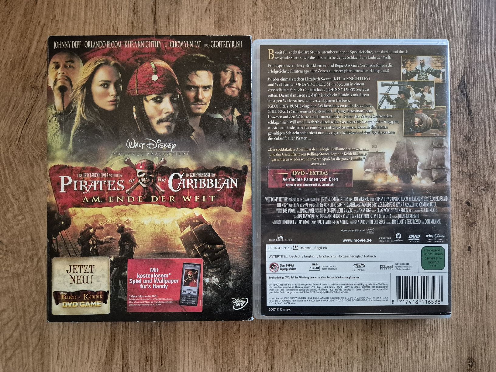 Alle DVDs: Fluch der Karibik 1-3 DVD – Gebraucht aus Berneck von jst_nk6y 6