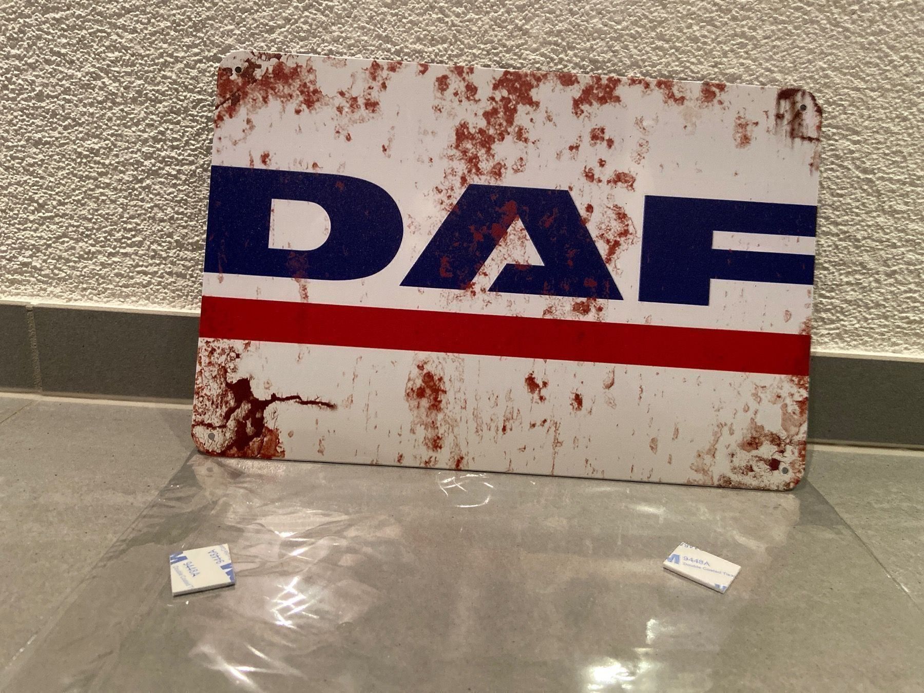 Insegne: DAF REPLIKA  Blech Schild Dekoration! NEU ! – Nuovo e nell'imballaggio originale da Seon venduto da Aaargauer01 2