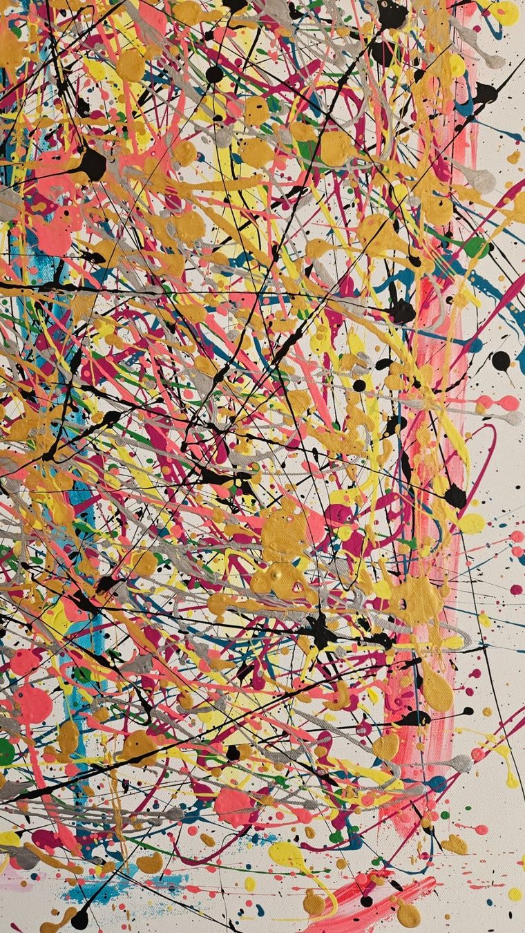 Gemälde: Tableau abstrait unique, parfait pour décorer votre intér... – Neu (gemäss Beschreibung) aus Le Locle von fab_c9hh 5