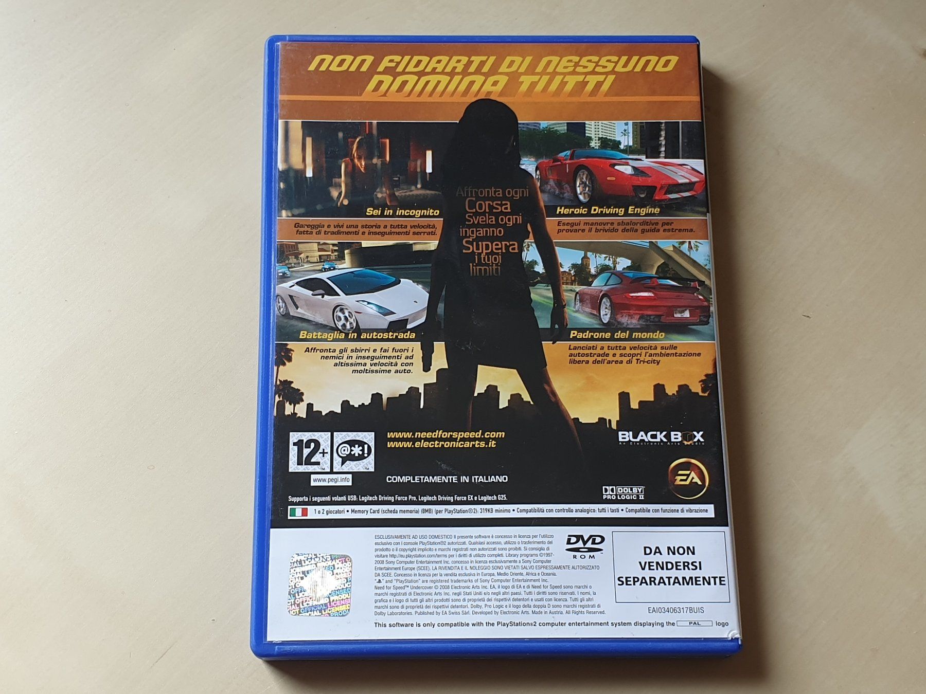Sony Giochi: Need for Speed Undercover ITA – Usato da Stansstad venduto da collectorsshop 1