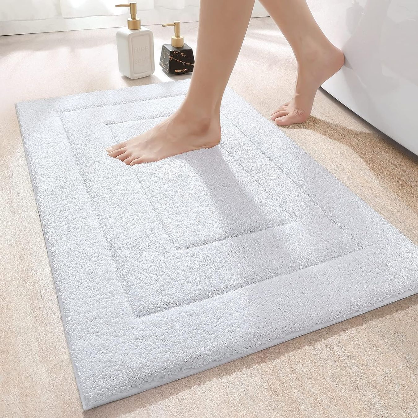 Tappetini fitness: Badezimmerteppich 60 x 110 cm – Nuovo e nell'imballaggio originale da Nuglar venduto da SaleRitter