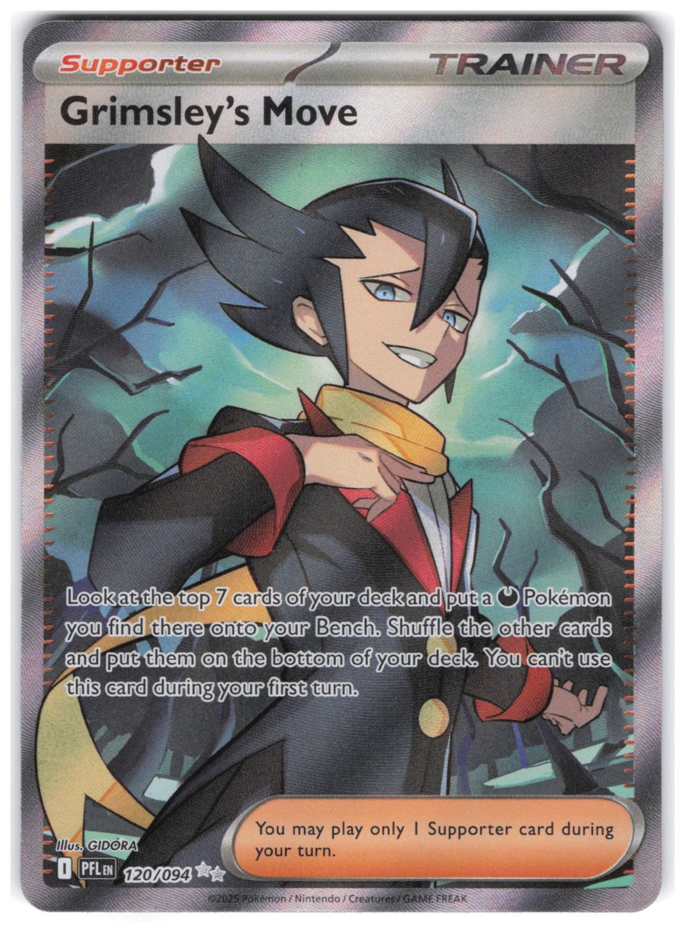 Pokémon Carte collezionabili: Grimsley's Move / Phantasmal Flames / PFL 120 – Nuovo (secondo la descrizione) da Arni AG venduto da PokemonCardsStore