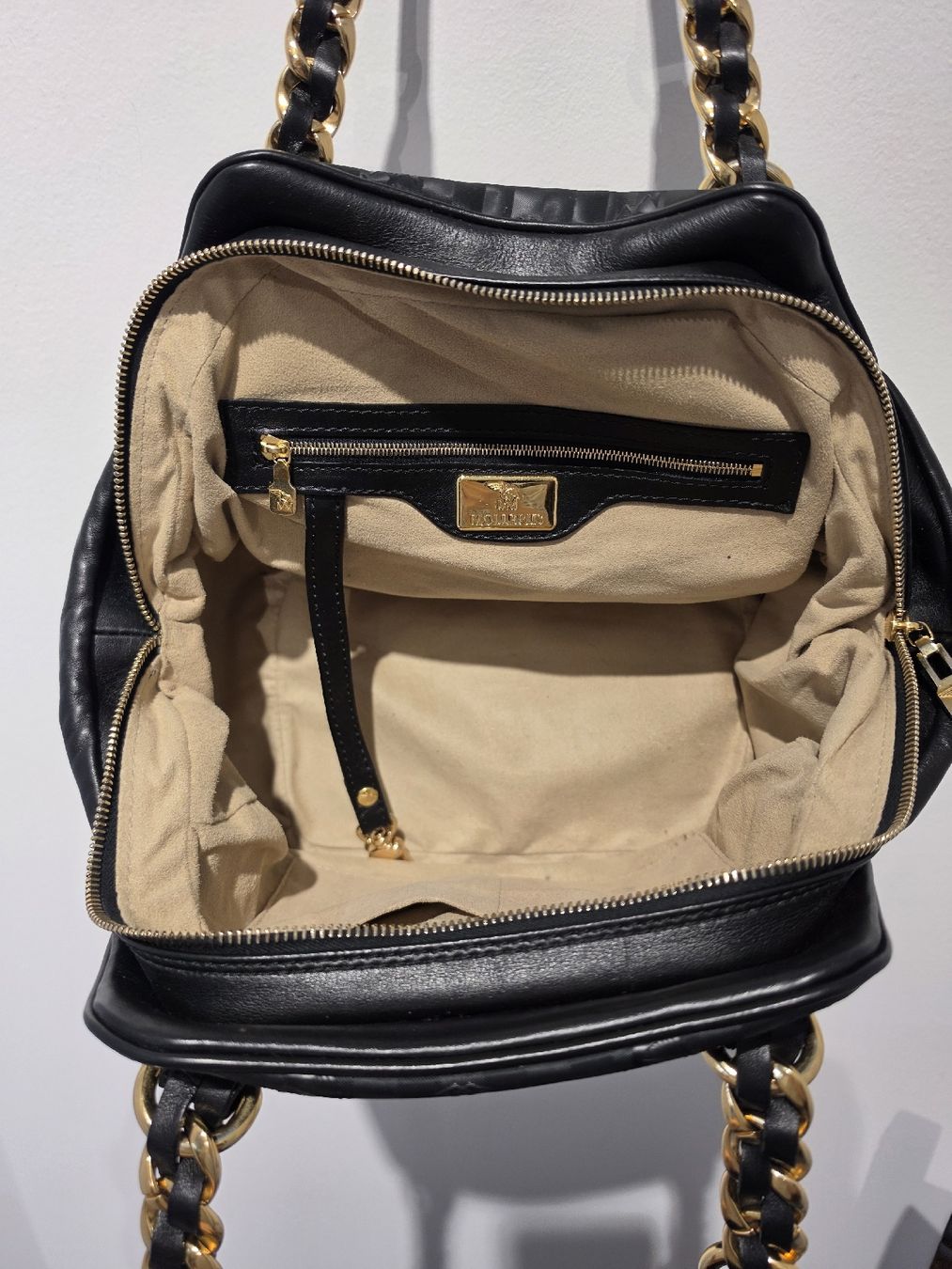 Maison Mollerus Borse da donna: Handtasche Mollerus schwarz Gold edel – Nuovo (secondo la descrizione) da Adligenswil venduto da FriedasWelt 3