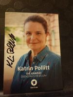 Katrin Pollitt - handsignierte Autogrammkarte