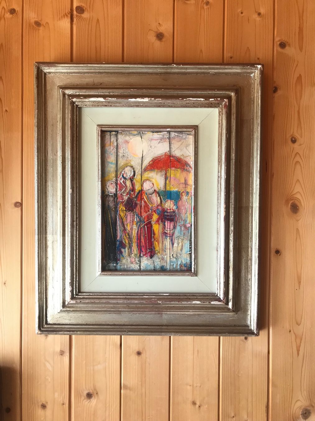 Dipinti: Quadro/Gemälde/Tableau Gianni Sesia della Merla – Usato da Fribourg venduto da SD1910 4