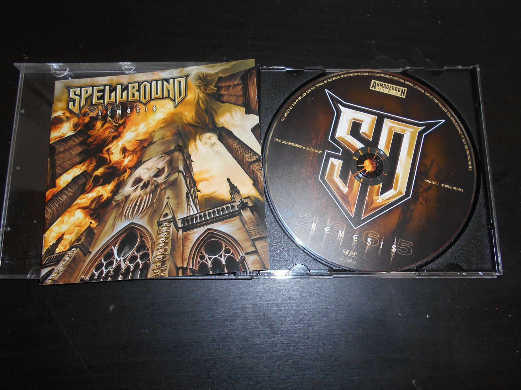 CD: Spellbound – Nemesis 2665 / 2007 – Usato da Aarberg venduto da witchhunter01