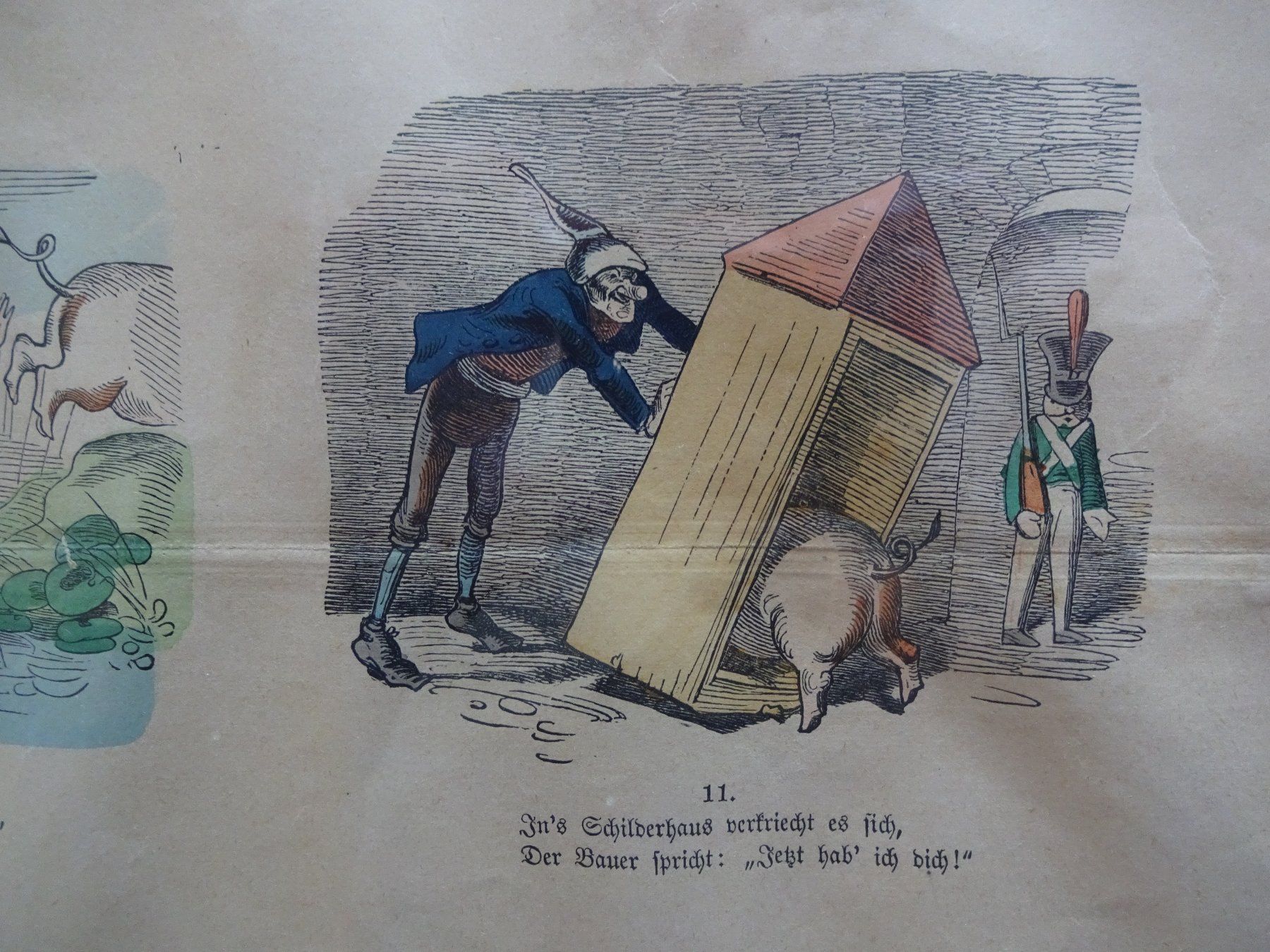 Incisioni: Münchner Bilderbogen. Wilhelm Busch. Von 1862. – Usato da Goldach venduto da armando_r 7