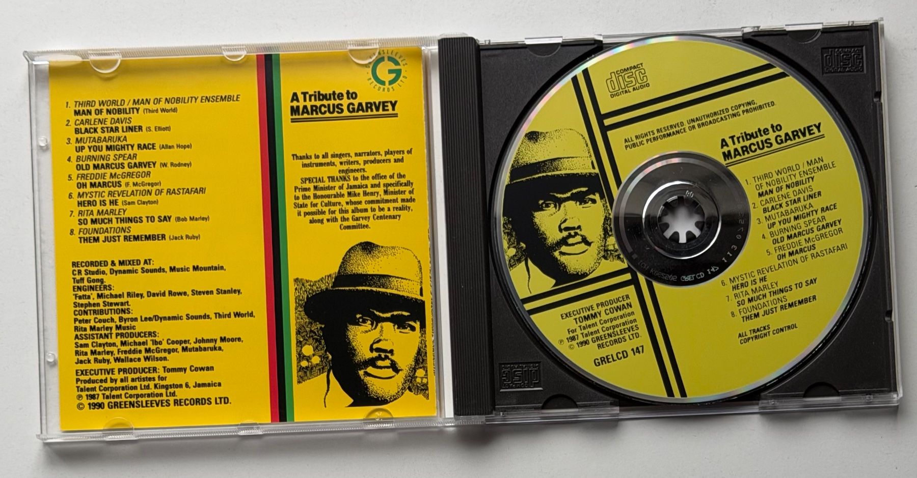 CD: A Tribute To Marcus Garvey / Diverse Interpreten – Usato da Näfels venduto da Musicland 2