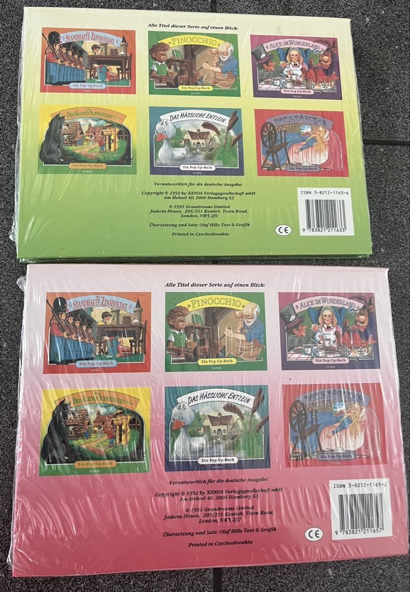 Libri: 2 Pop up Märchenbücher, nagelneu – Nuovo e nell'imballaggio originale da Hünenberg See venduto da spartakus02 1