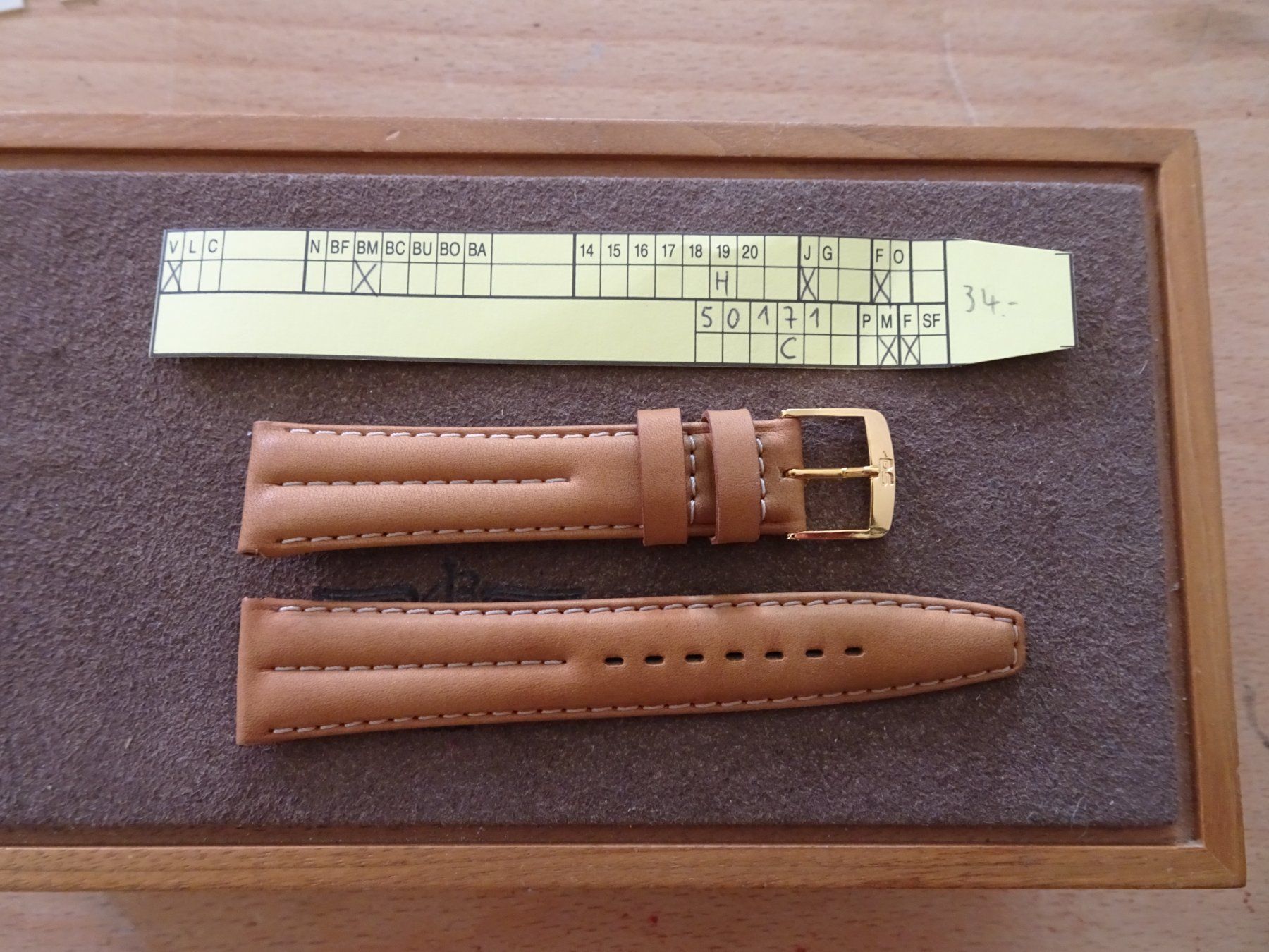 Armbänder & -reifen: Certina Lederband – Gebraucht aus Winterthur von Sintoras01