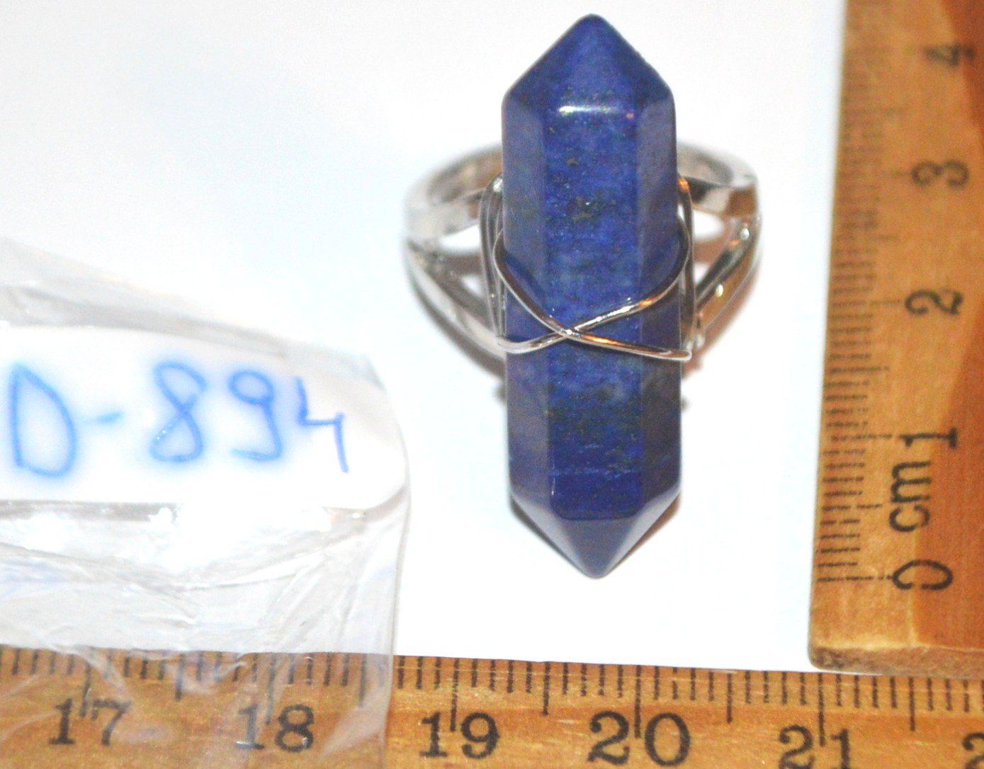 Bagues: Ring D-894 – Lapislazuli 17mm Innendurchmesser – Neuf avec emballage d'origine à Goldiwil (Thun) par han_v5b7 7