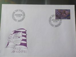 1981, FDC, Pro Aero, Serie