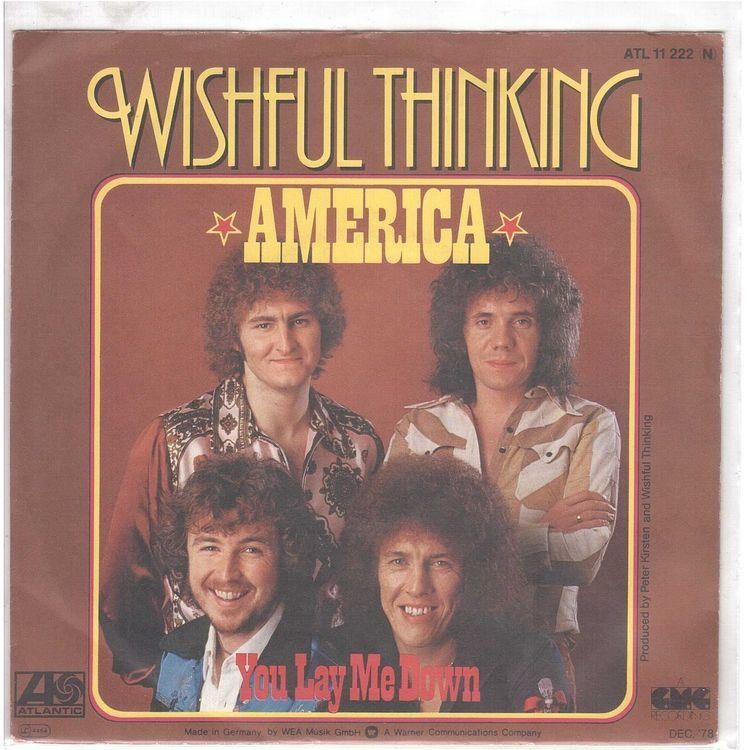 Schallplatten: Wishful Thinking  --  America  Single7 – Gebraucht aus Oberwil (Dägerlen) von asteng