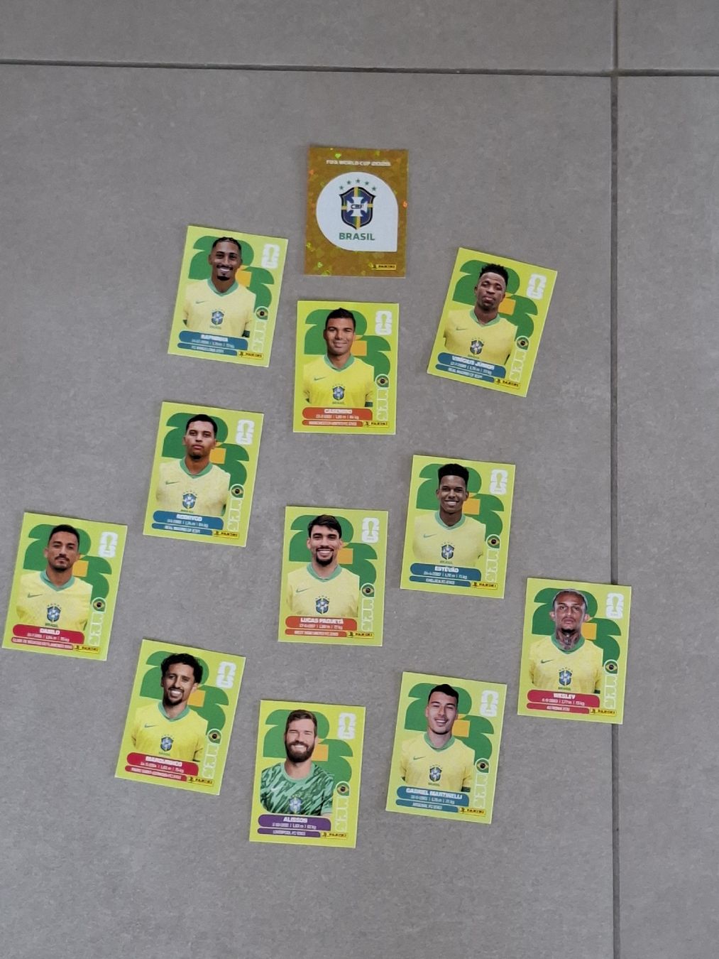 Panini Sammelbilder & Trading cards: Panini Bilder WM 26 Brasilien – Neu (gemäss Beschreibung) aus Adligenswil von s.gloggner