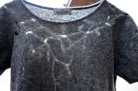 Valentino T-Shirt Woll / laine .S