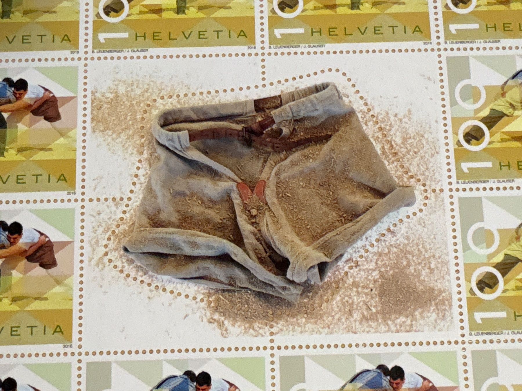 Tutti i francobolli: Briefmarkenbogen Schwingen Helvetia 2016 – Nuovo (secondo la descrizione) da Ibach venduto da lisch3 1