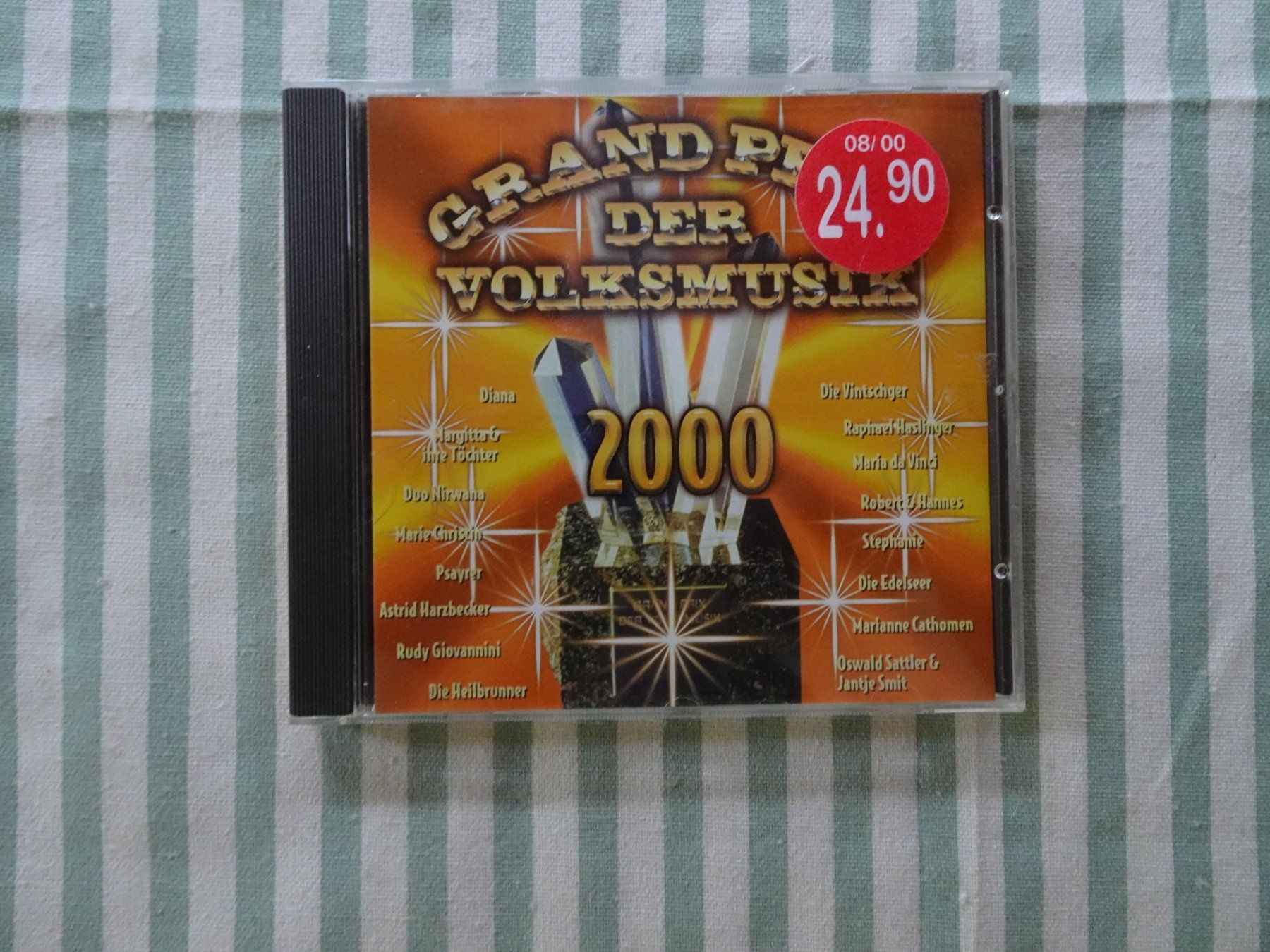 CD: CD Grandprix der Volksmusik 2000 - M309 – Usato da Küssnacht am Rigi venduto da Kleinpreis-Shop