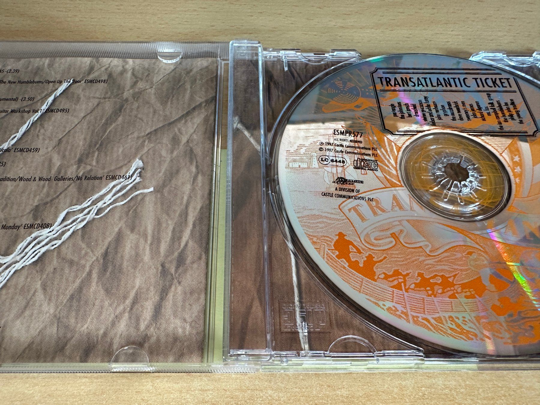 CD: Various – Transatlantic Ticket – Usato da Rikon im Tösstal venduto da Alpenmutz 2