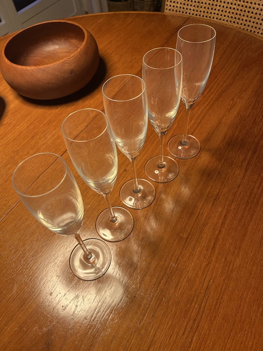 Rosenthal Gläser: Rosenthal Belcanto 5 Champagner Gläser – Gebraucht aus Zürich von Zurich_TimeCapsule 1