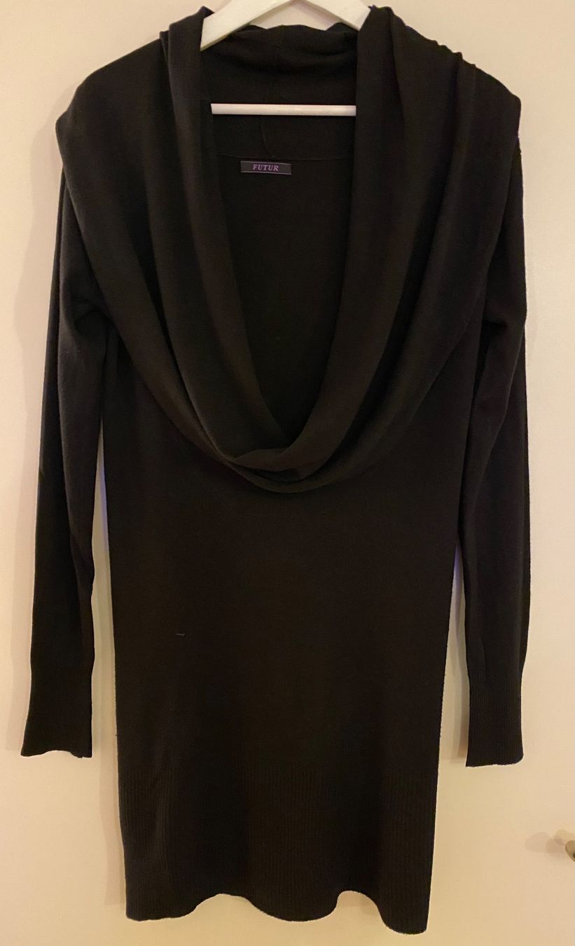 Vestiti: Strickkleid, schwarz , Gr. M/38 – Usato da Zürich venduto da Maria2021