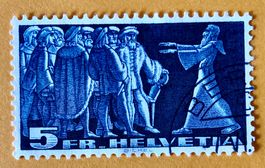 Nr.217 GESTEMPELT Tagsatzung zu Stans 1938  