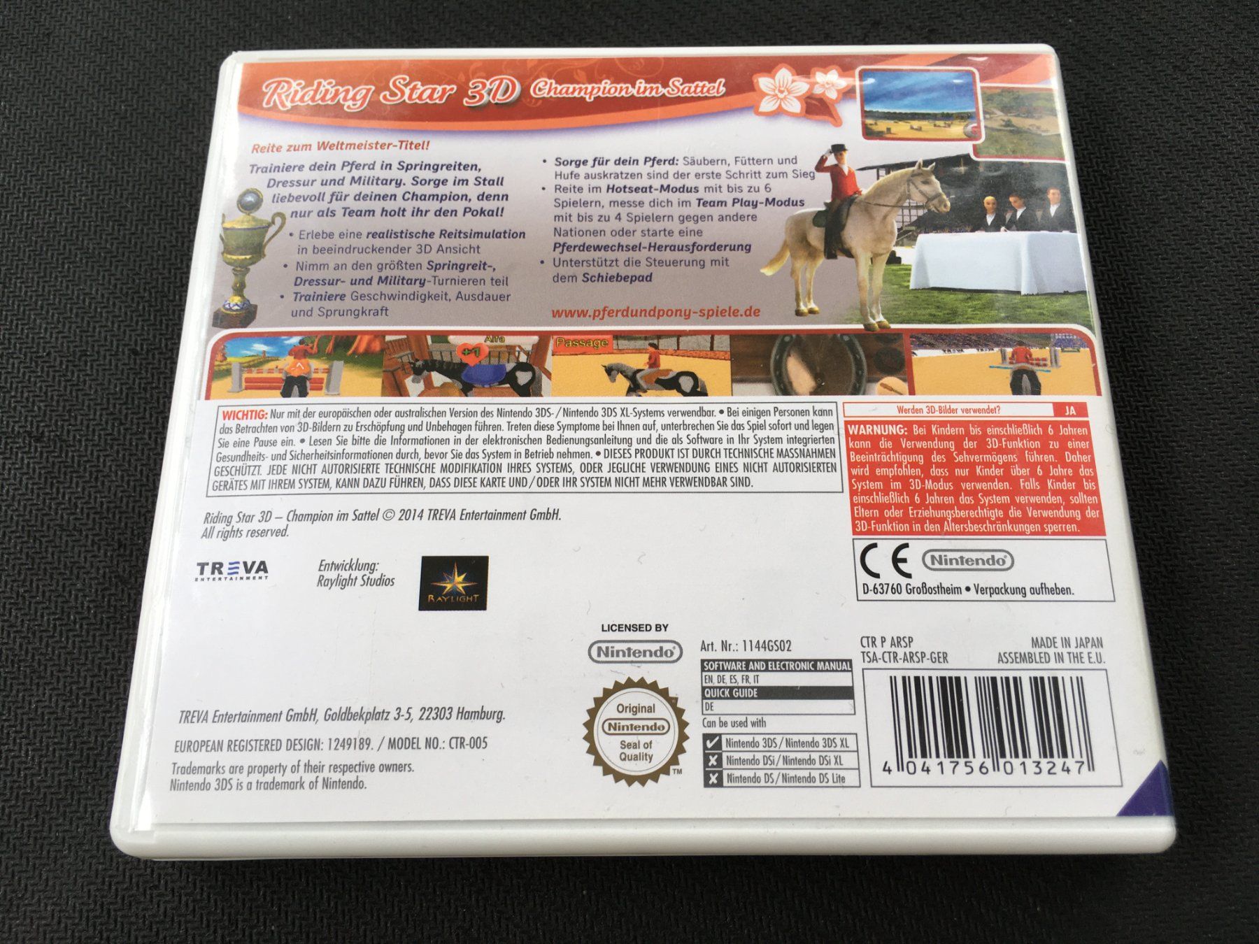 Nintendo Giochi: Riding Star 3D - Nintendo 3DS – Usato da St.Gallen venduto da sjosjo 2