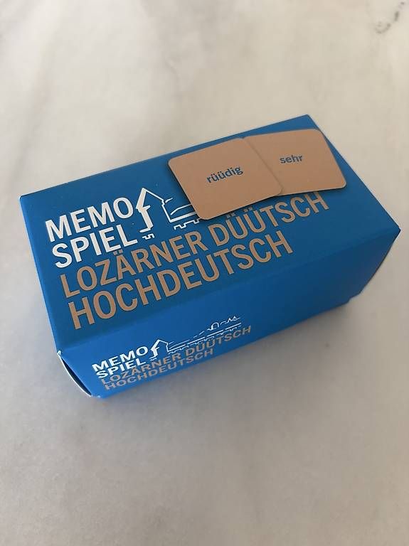 Jeux: Luzerner Memory, Dialektspiel – D'occasion à Dübendorf par laser_91