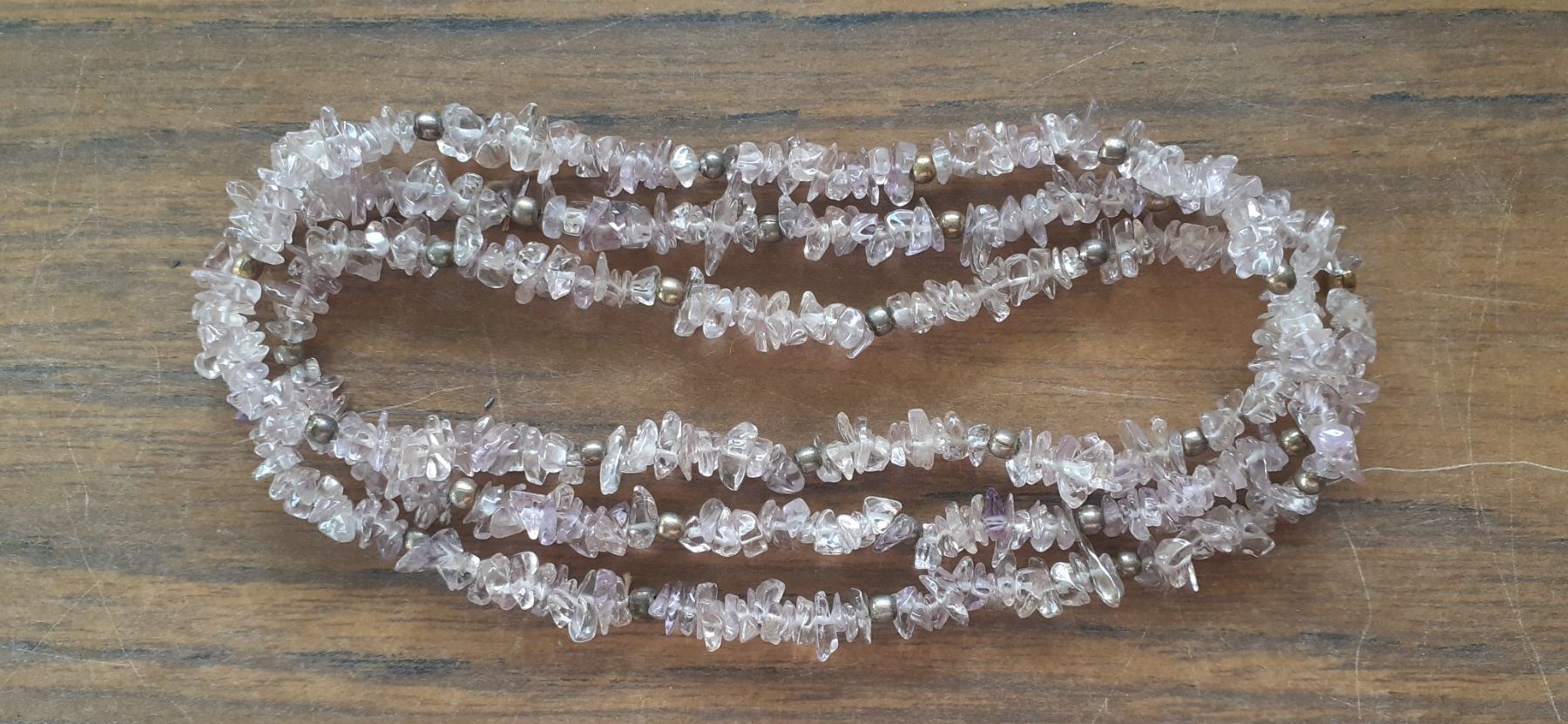 Catenine: Kette Rosenquarz Vintage – Usato da Mörschwil venduto da wunderkiste44 4