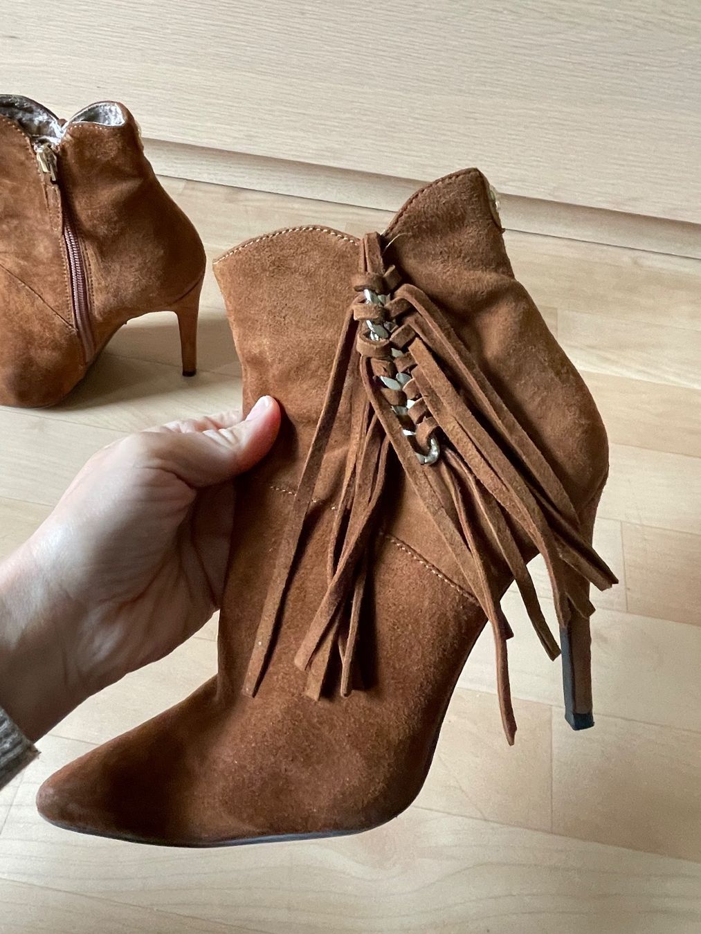 Vero Moda Jacken: VERO MODA suede jacket / wildlederjacke / XS/34 – Gebraucht aus Zürich von Angela_Fashion_Lover 6