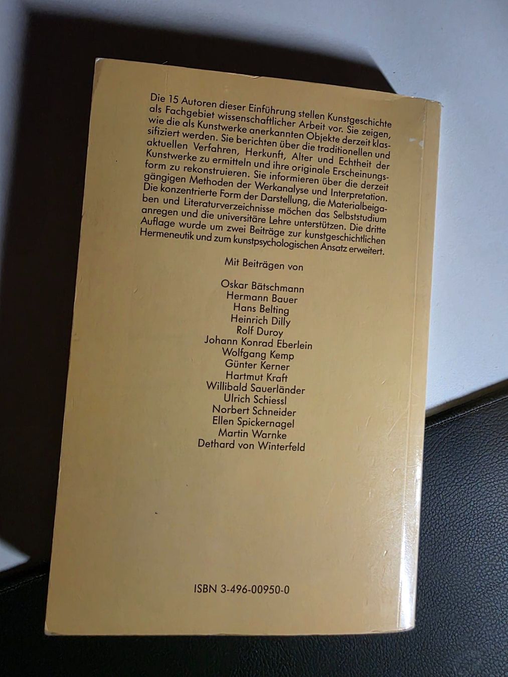 Livres: Eine Einführung Kunstgeschichte - 1988 – D'occasion à Walterswil BE par Lonitti 8