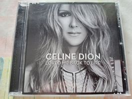 Cd Céline Dion - Loved me back to life