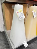 229 Posten Pyramide Raureif Kerze/n 140 x 140 x 370 (1Stk)