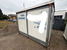 Isolierter Container mit Fenster & Lavabo