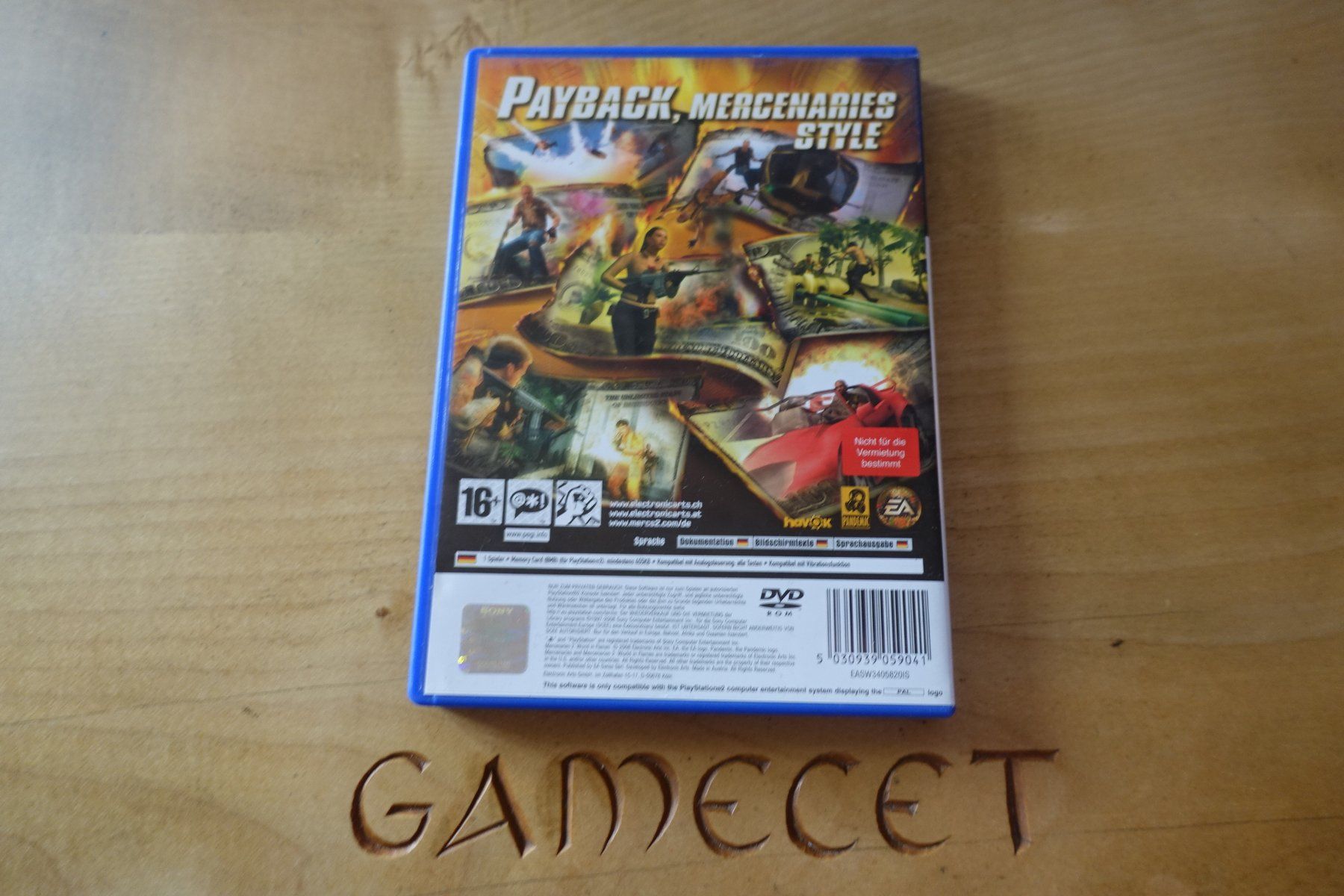 Sony Giochi: Mercenaries 2: World in Flames – Usato da Steinach venduto da Gamecet 2