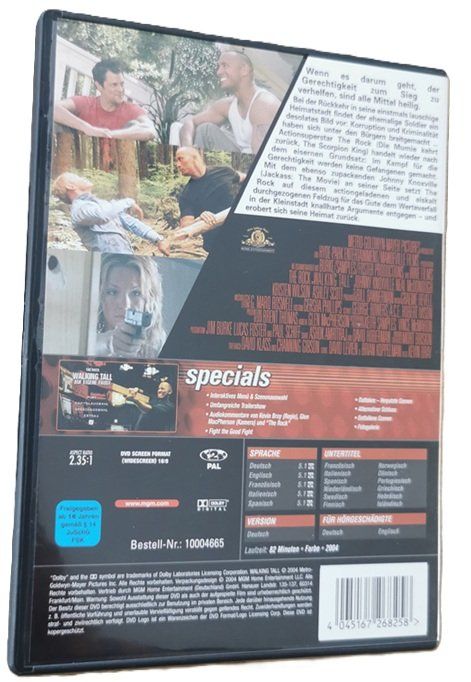 Tutti i DVDs: Walking Tall (DVD, Dwayne Johnson) – Usato da Wilen b. Wollerau venduto da morethanmusic 1